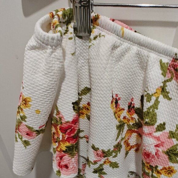 LOVE J FLORAL PRINT DRESS OFF THE SHOULDER (SIZE 3X) WITH TAGS BRAND NEW - Picture 6 of 9